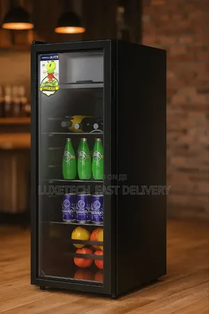 Bmax Showcase Mini Fridge 95 Liters With Freezer on Top