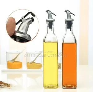 Glass Oil Dispenser Bottle-2 in 1
