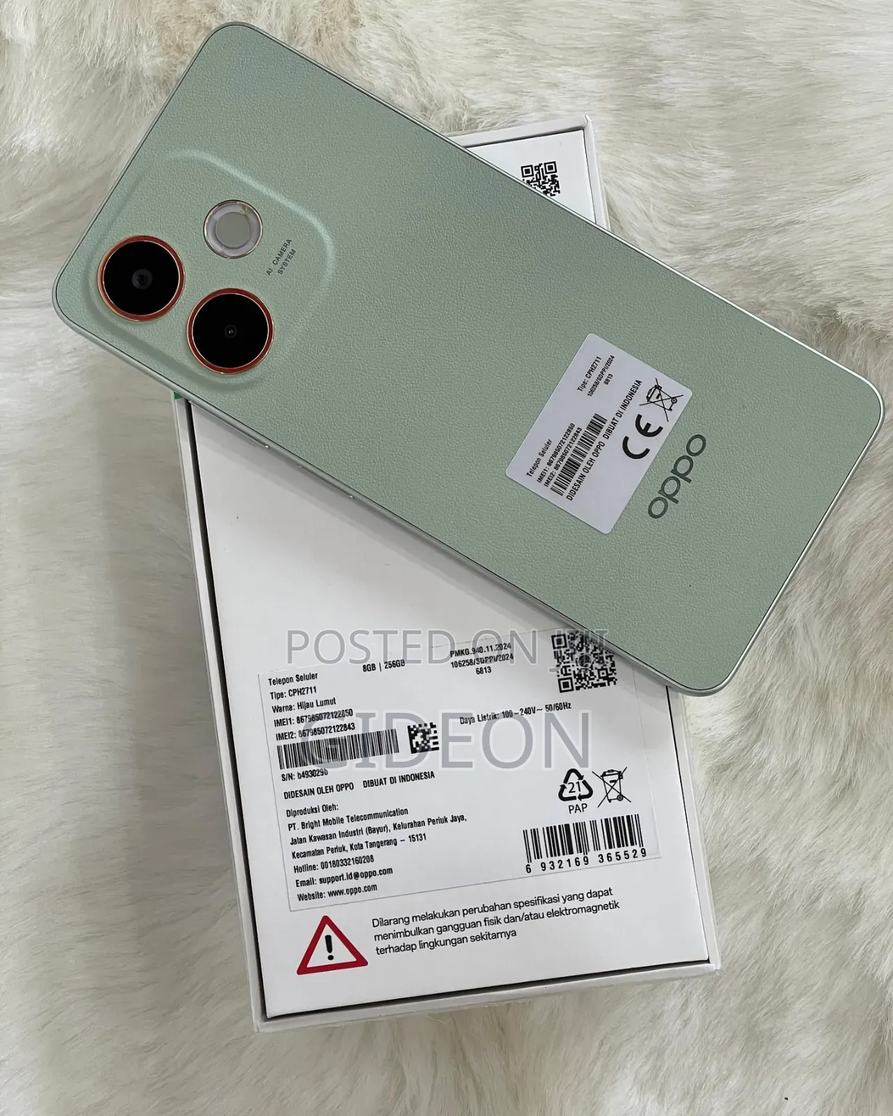 New Oppo A5 Pro 256 GB Green