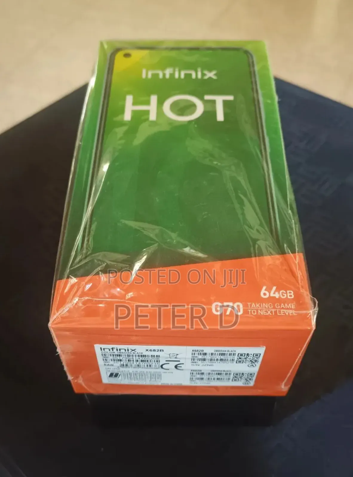 Infinix Hot 10 64 GB Black