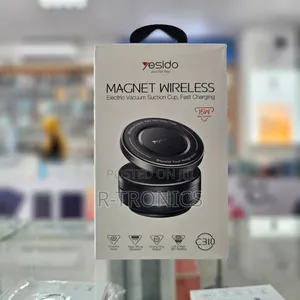 Yesido Magnet 15watts Wireless Charging Fast Electric Vacuumsuctioncup