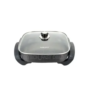 Sokany Electric Frying Pan - Frying, Roasting, and Making Fondue/Soup