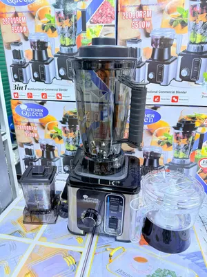Kitchen Queen 3-in-1 Multifunctional Commercial Blender 4 Litres