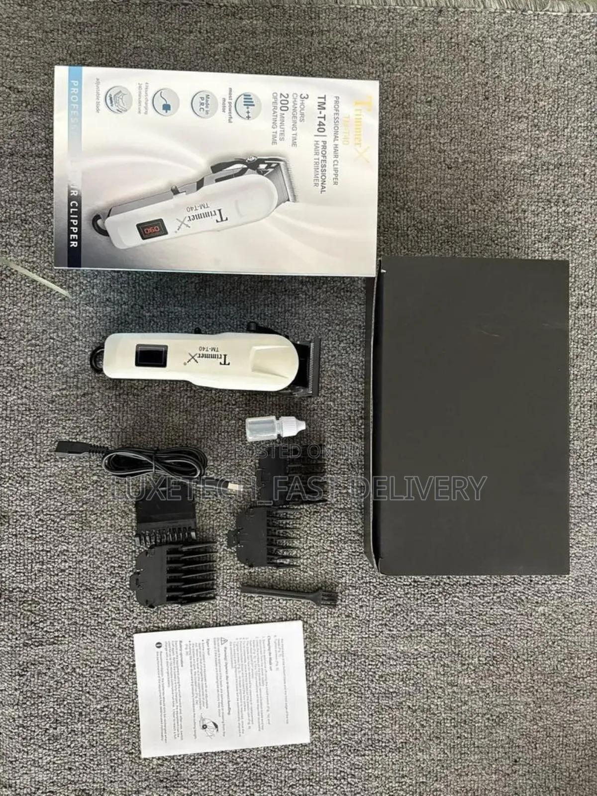 Trimmerx Tm-T40 Professional Hair Trimmer (Wireless)