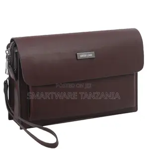 Green Lion Mara Clutch Bag With Multi Pockets, Delicate Texture