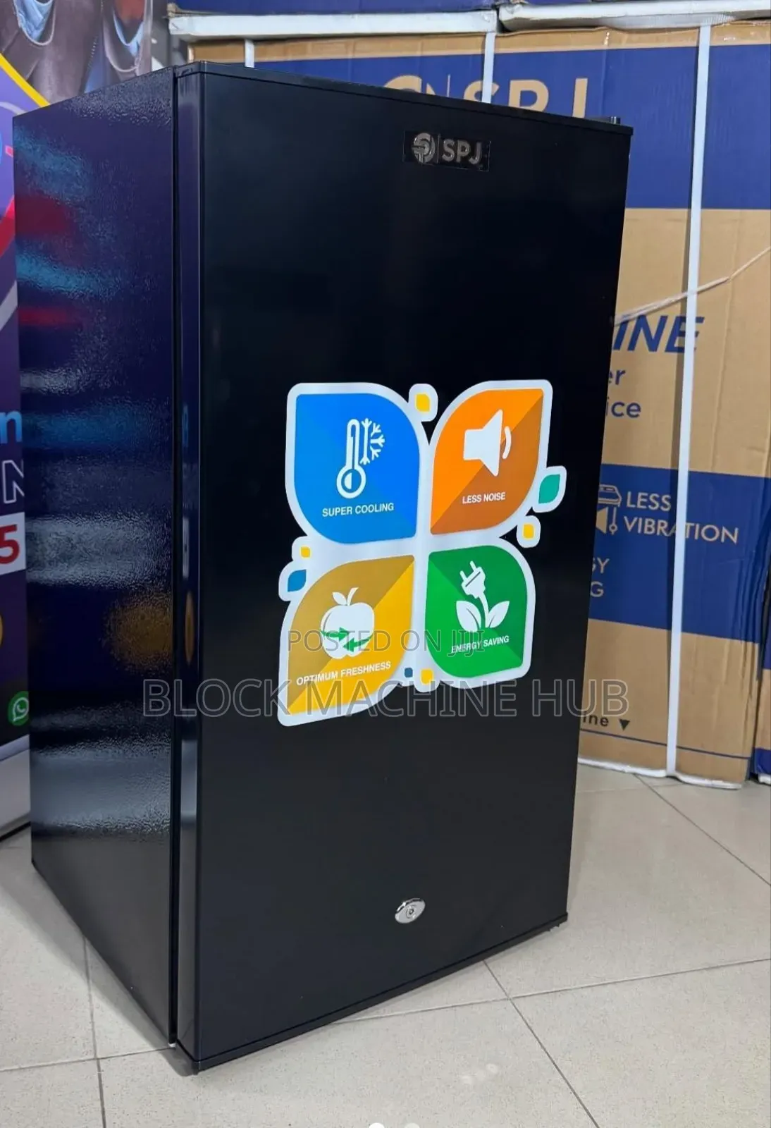 SPJ Single Door Fridge 95l