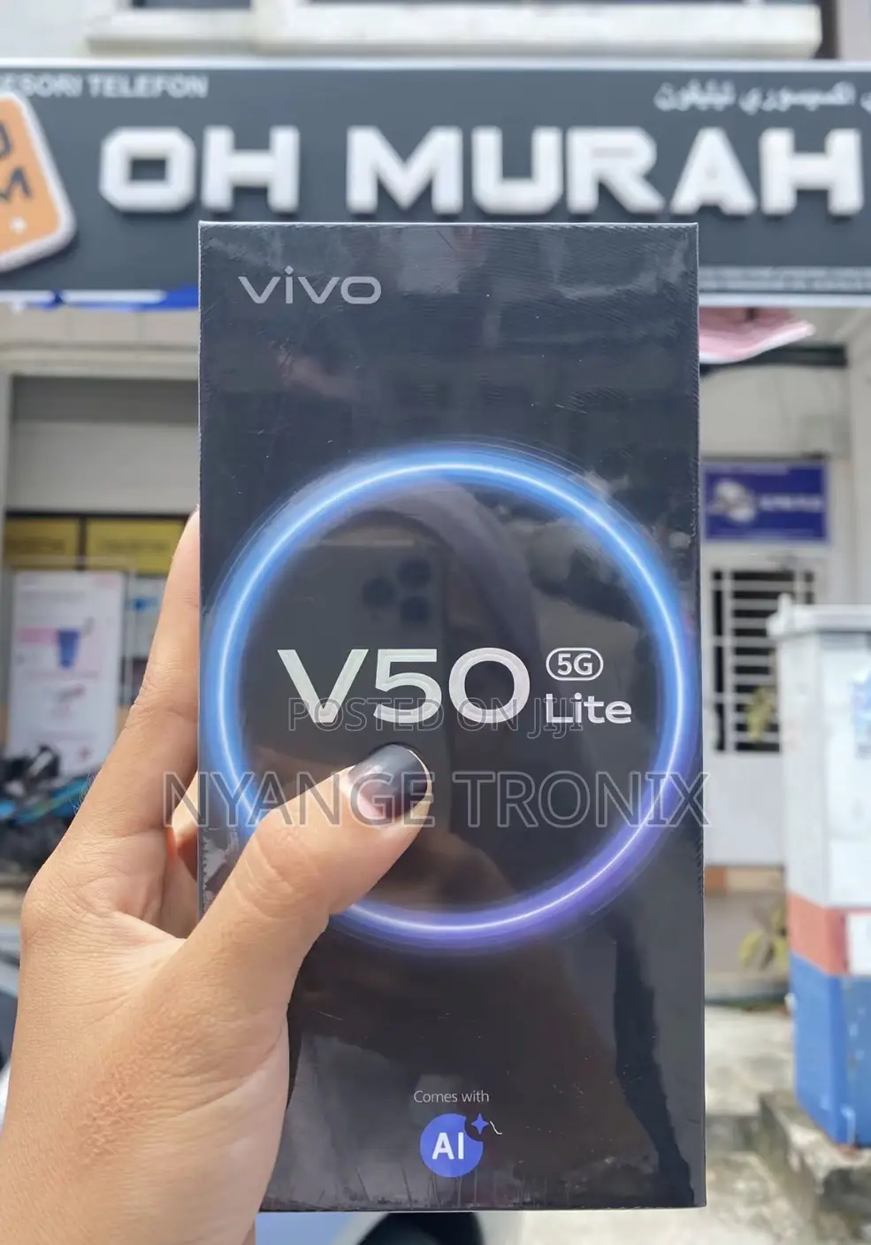 New Vivo V50 Lite 5G 256 GB Gray