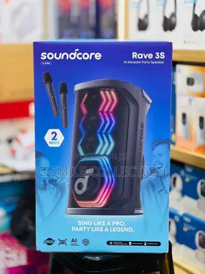 Soundcore Rave 3s Ai Party Speaker With 2 Wireless Microphones
