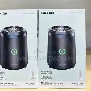 Green Lion Mini Bakhour Pro With Quran Speaker, Quran Timer Setting