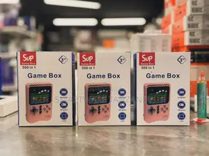 Sup Game Box 500: Rechargeable Handheld Video Game Console