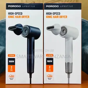 High-Speed Ionic Hair Dryer With Magnetic and 360° Rotating Nozzle