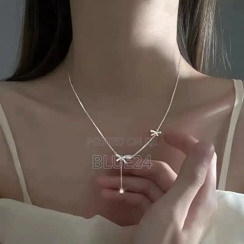 Stainless Steel Necklaces Black Exquisite Minimalist Square Pendant