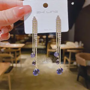 Gboy Long Dangle Earrings for Women New 2022 Fashion Multi-Layer
