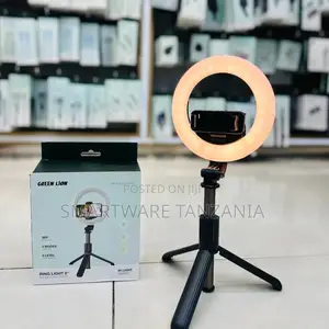 Dimmable Desk Makeup Ring Light With 3 Light Modes 9 Brightness