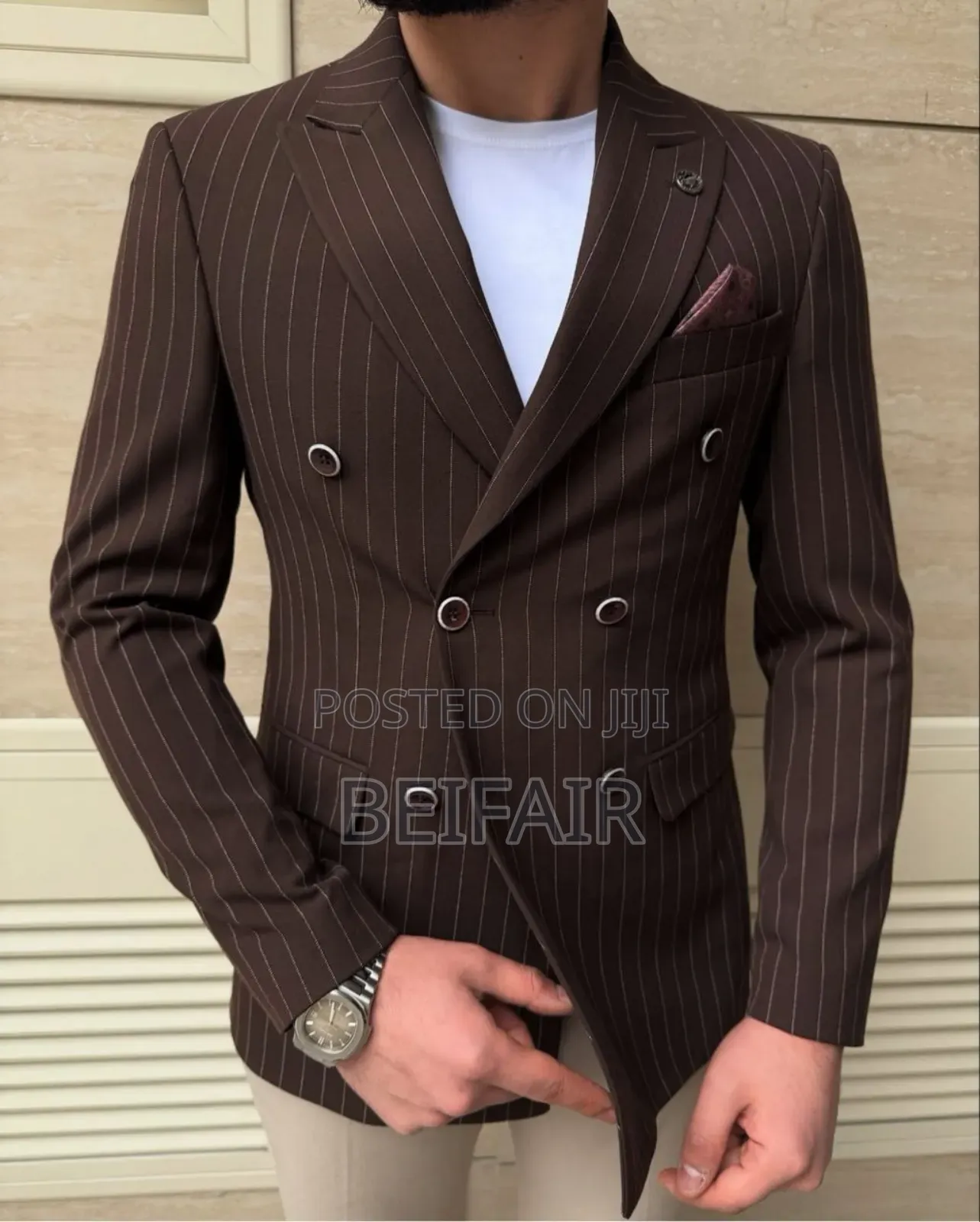 Chocolate Color Suit