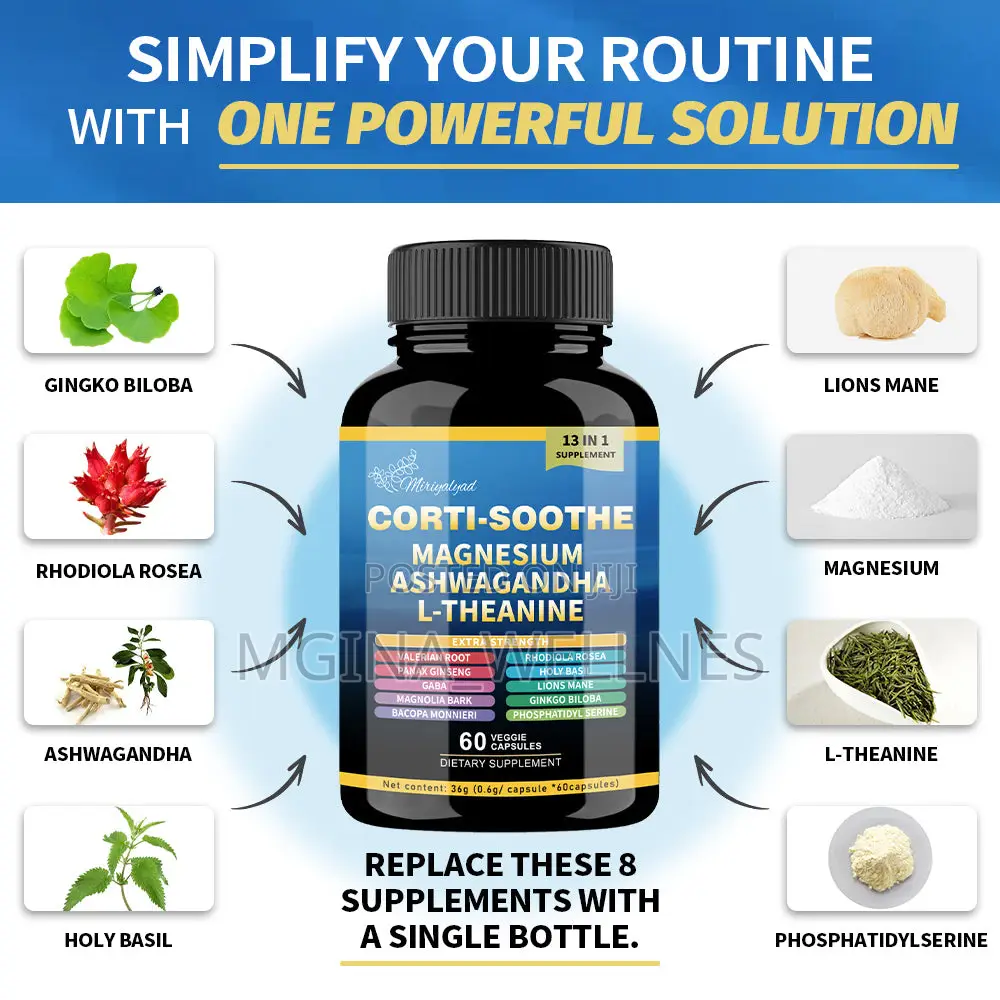Cort Soothe Magnesium Ashwagantha L Theanine