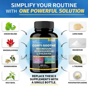 Cort Soothe Magnesium Ashwagantha L Theanine