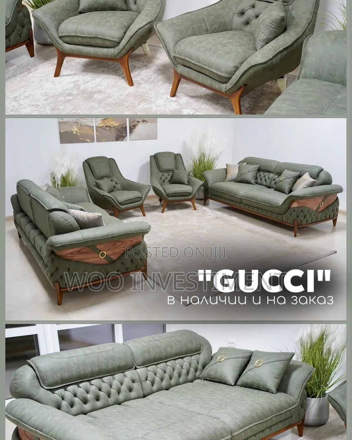 High Quality Materials on Sofa Sets Available on Oder. Cont