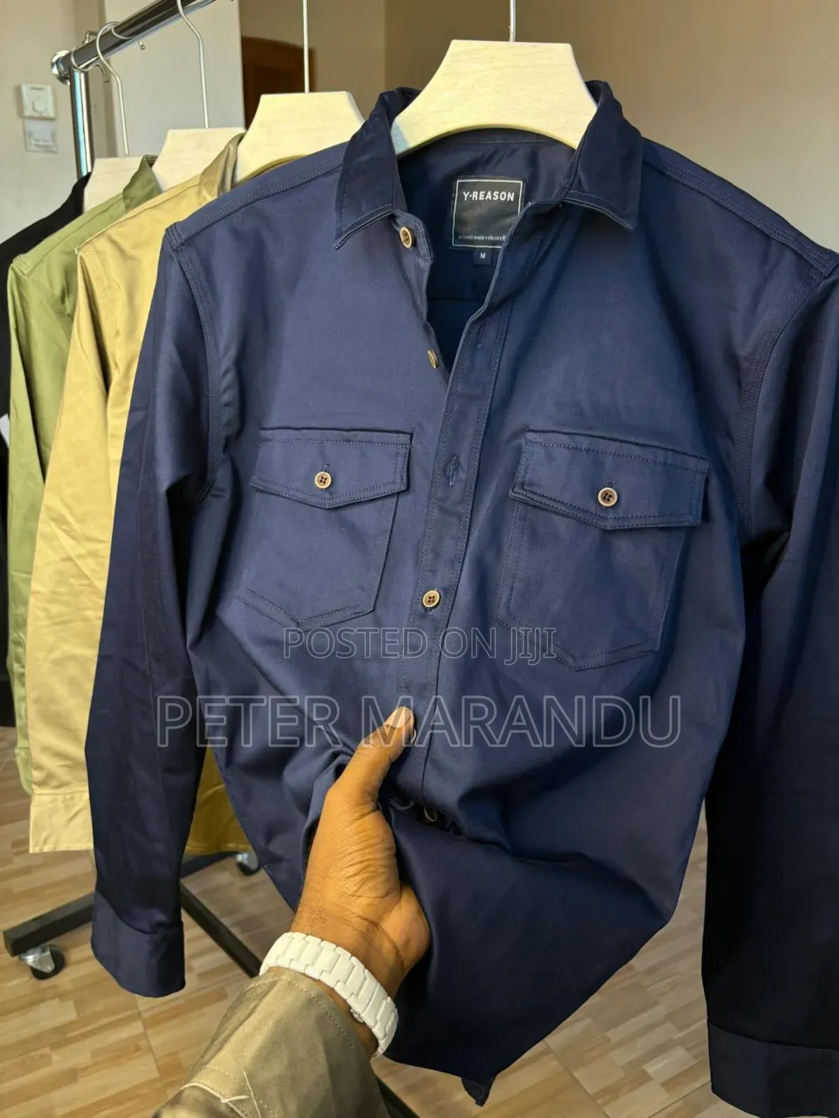 Double Pocket Men's Shirts
