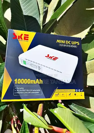 Ske 10000mah Dc Ups Power Bank for Security Camera Router Backup