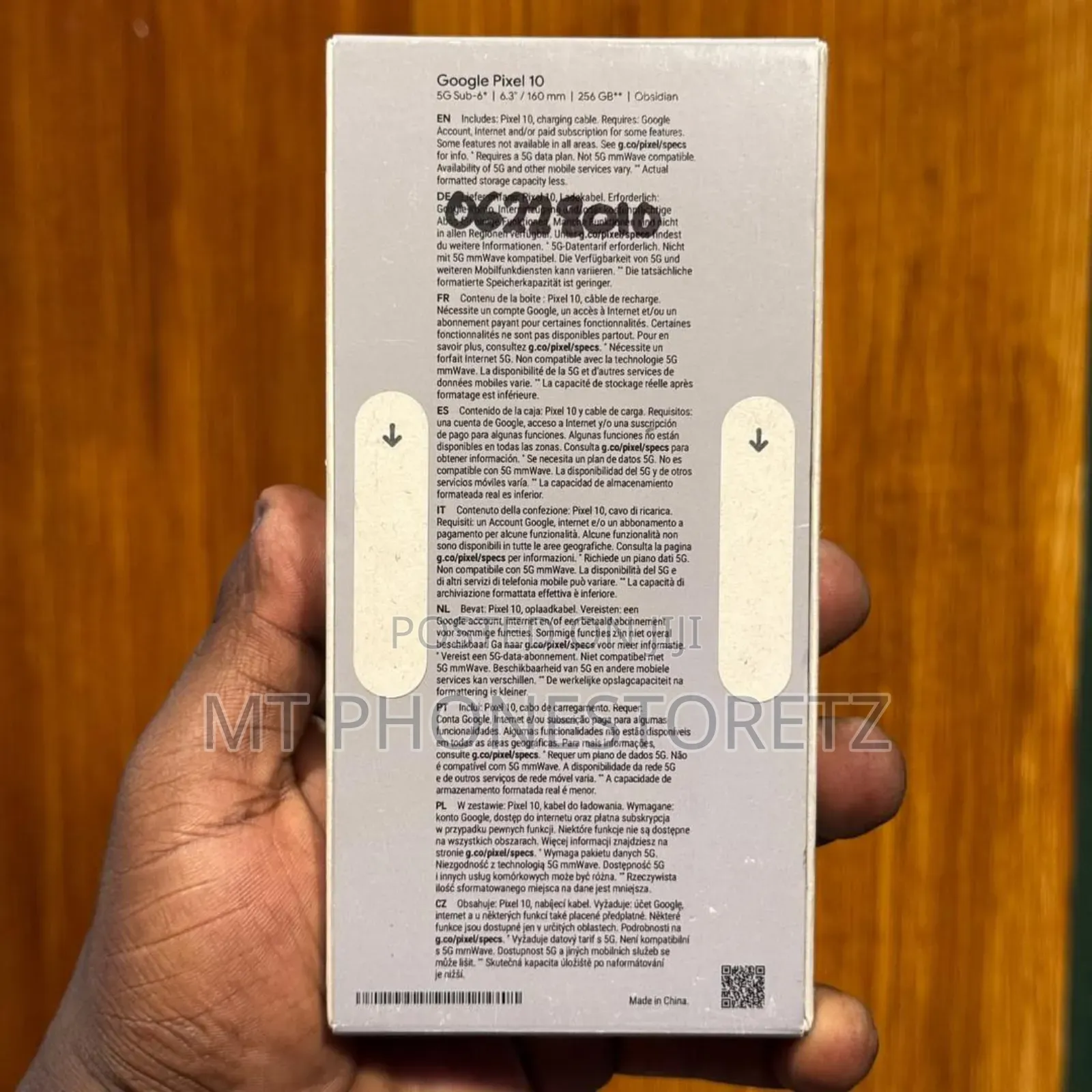 New Google Pixel 10 256 GB Black