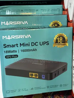 Portable Ups for Router With 12v, 9v, 5v, 24v Poe