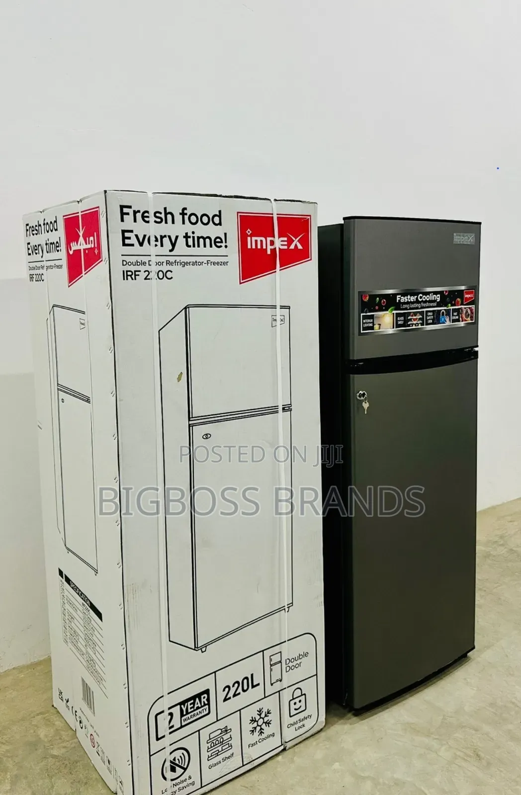 Impex Refrigerator 220 Liters [Irf 220]
