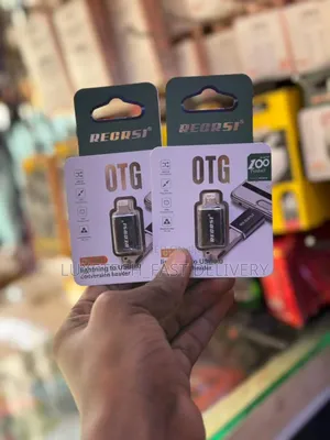 Recrsi Otg Adapter - Lightning or Usb-C Port Into a Usb 3.0 Port