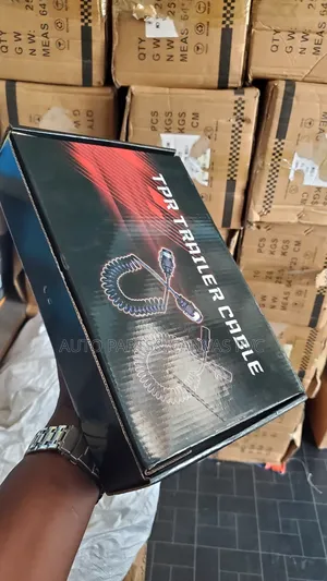 Truck Trailer 7-Pin Spiral Connector Cable