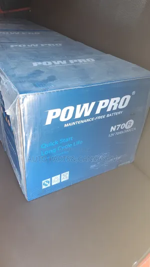 Powpro N70r Car Battery