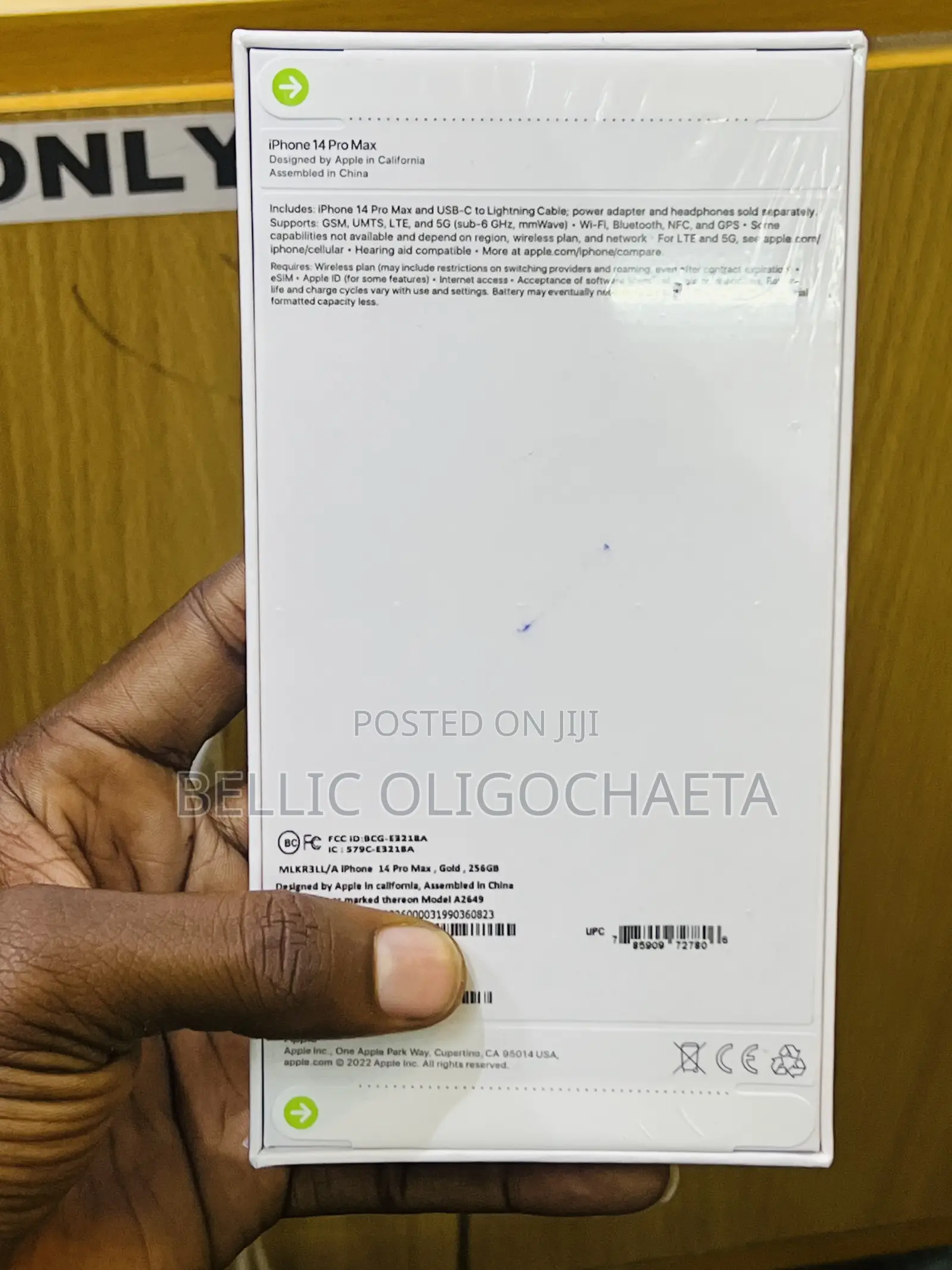 New Apple iPhone 14 Pro Max 256 GB Gold