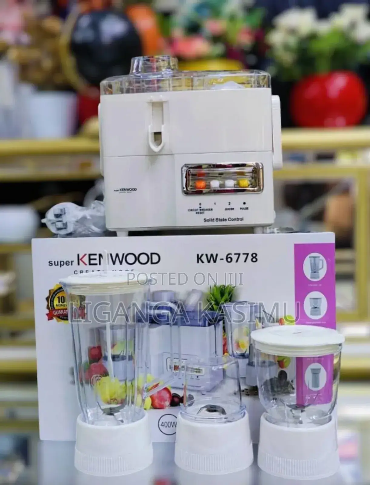 Kenwood Slow Juicer 4in 1
