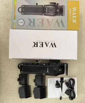 Waer Wa-0272 Professional Hair Clipper and Trimmer (Rechargeable)