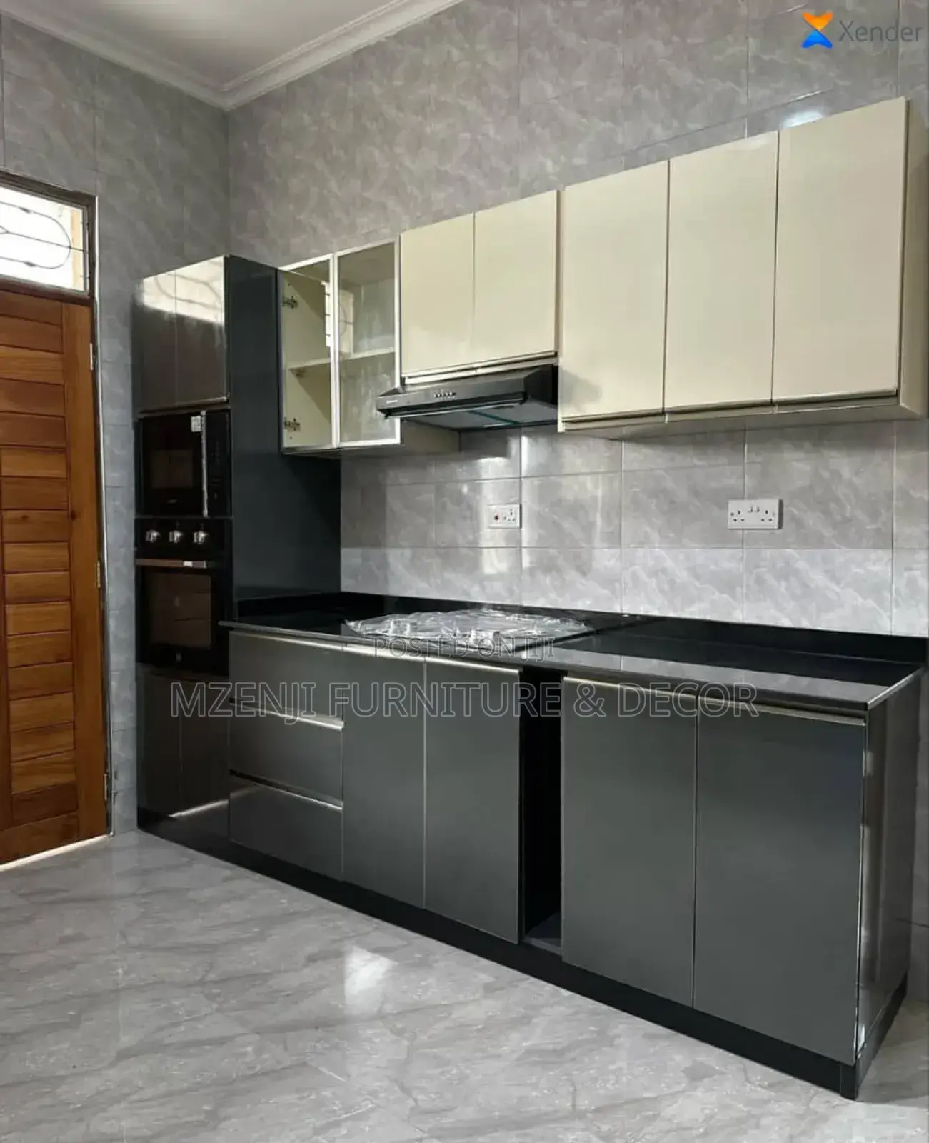 Kitchen Cabinets Set Meramine Material