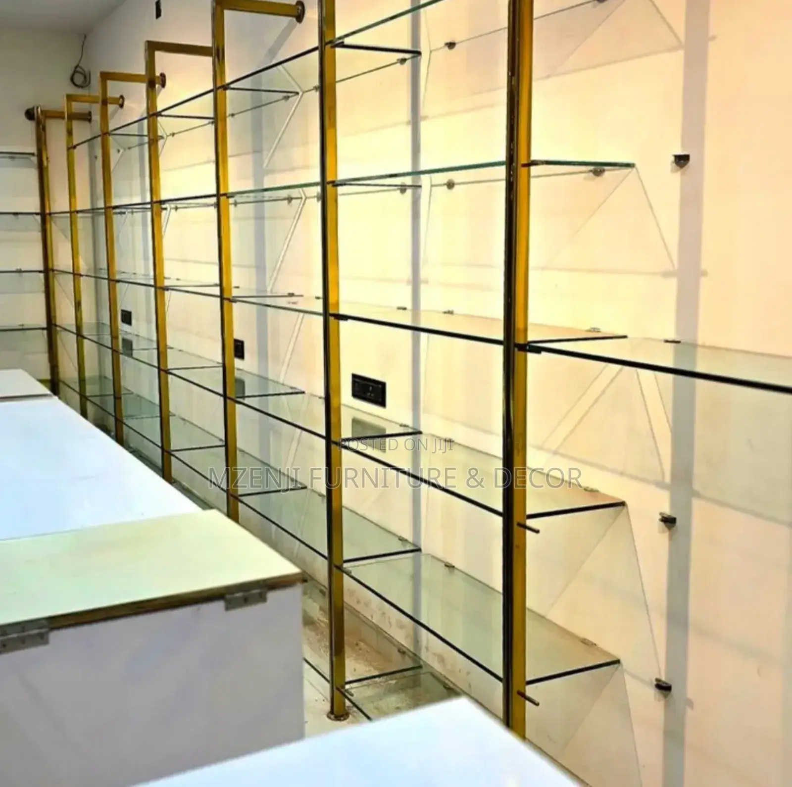 Shelves for Pharmacy and Cosmetics