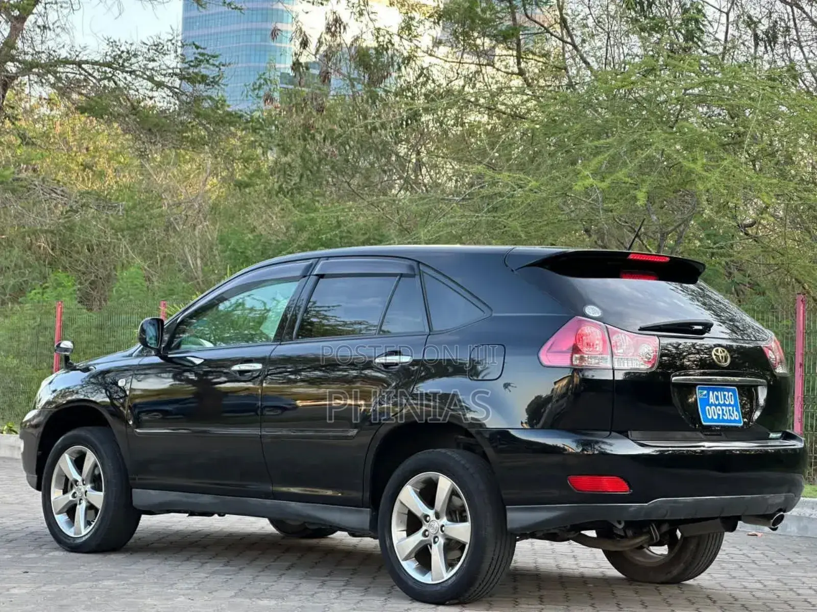Toyota Harrier 2008 Black