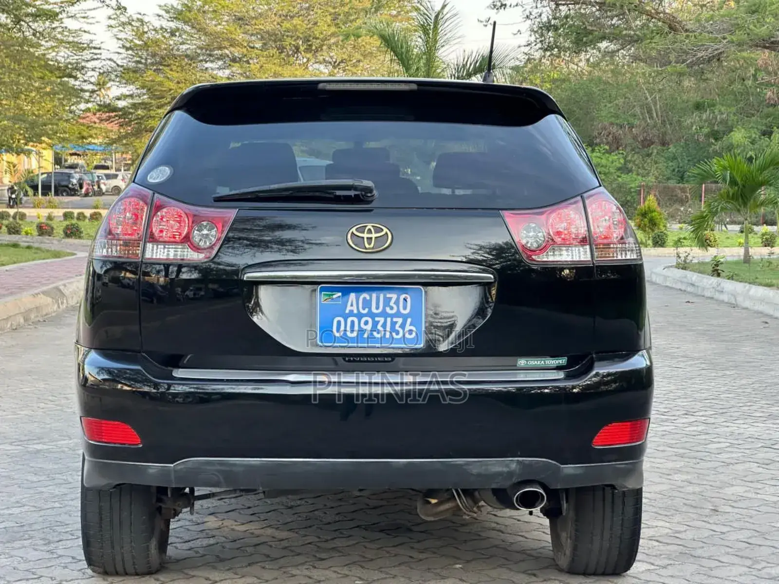 Toyota Harrier 2008 Black