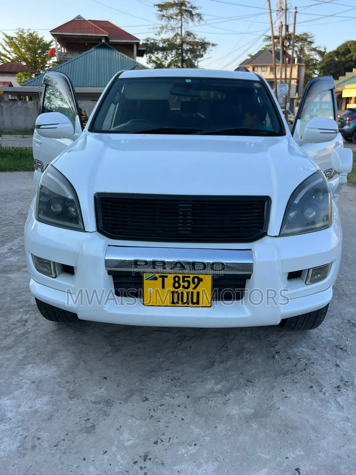 Toyota Land Cruiser Prado 2008 White