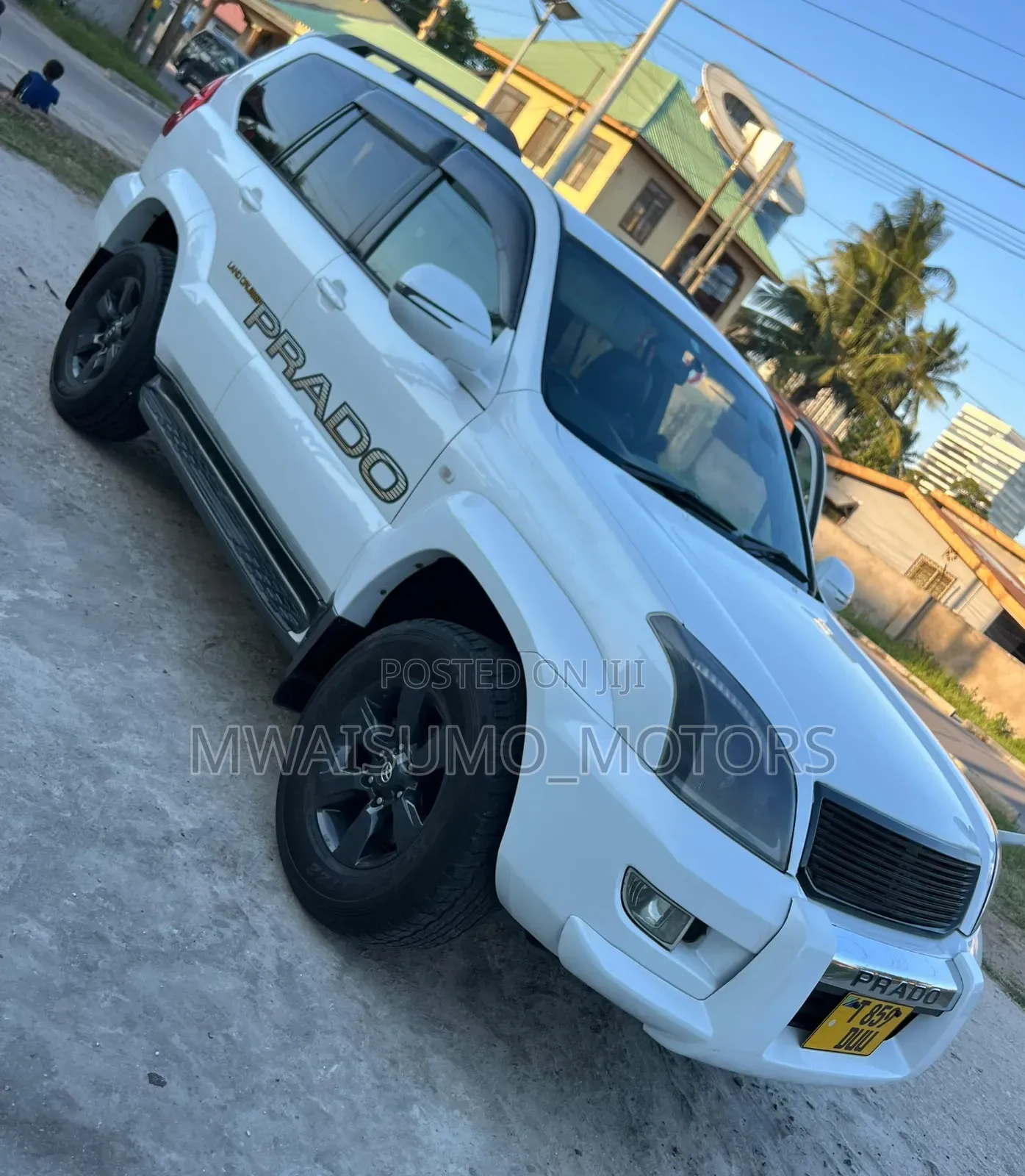 Toyota Land Cruiser Prado 2008 White