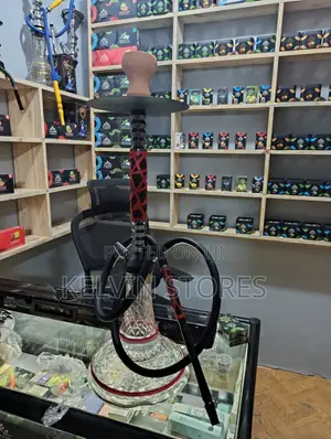Red Masterpiece Hookar Jar