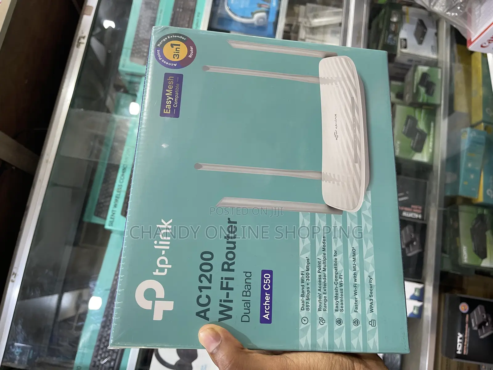 The Tp-Link Ac1200 Wi-Fi Router