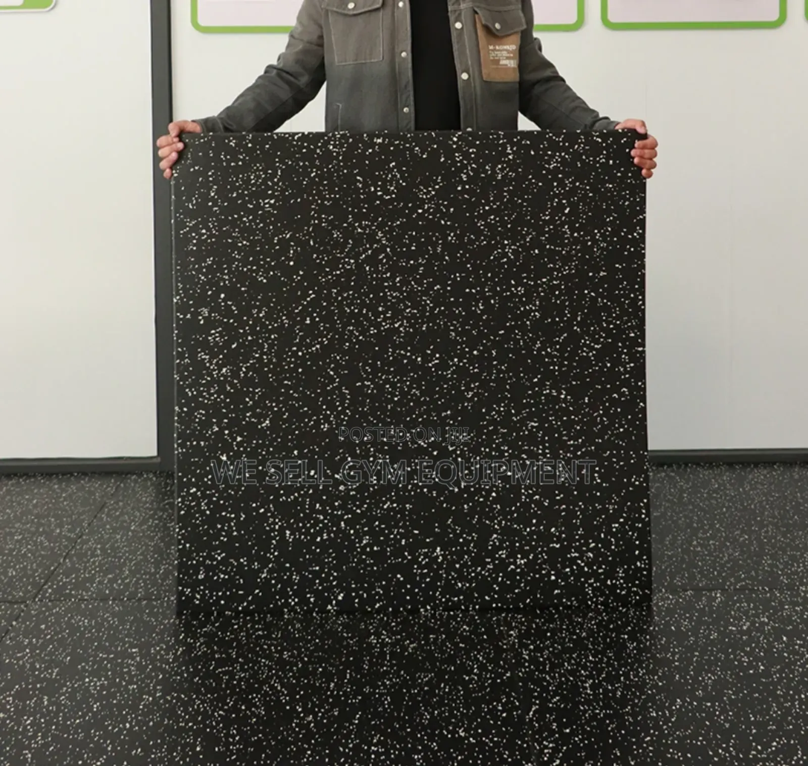 Interlock Gym Floor Rubber Mats