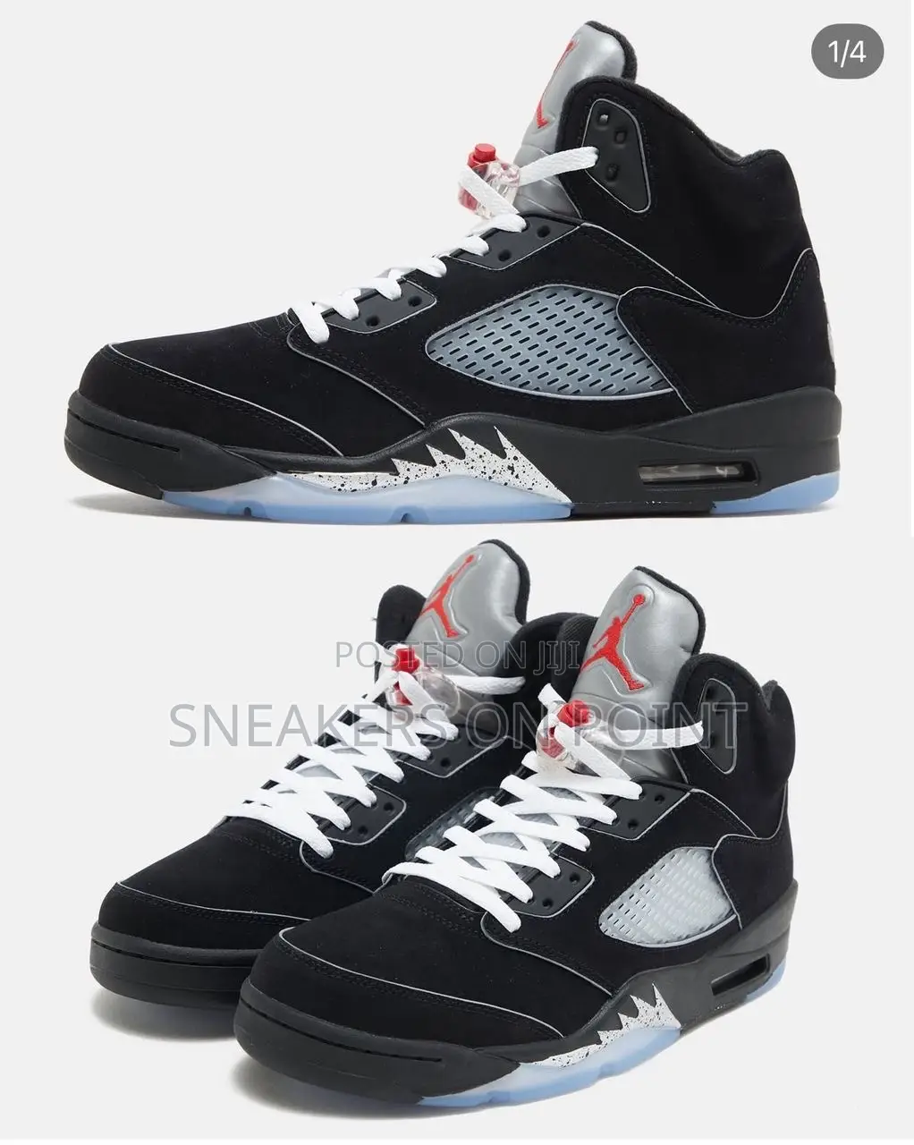 Nike Air Jordan 5 Retro Og “Black Metallic Reimagined “ Shoes