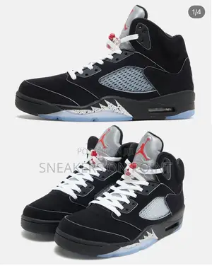 Nike Air Jordan 5 Retro Og “Black Metallic Reimagined “ Shoes