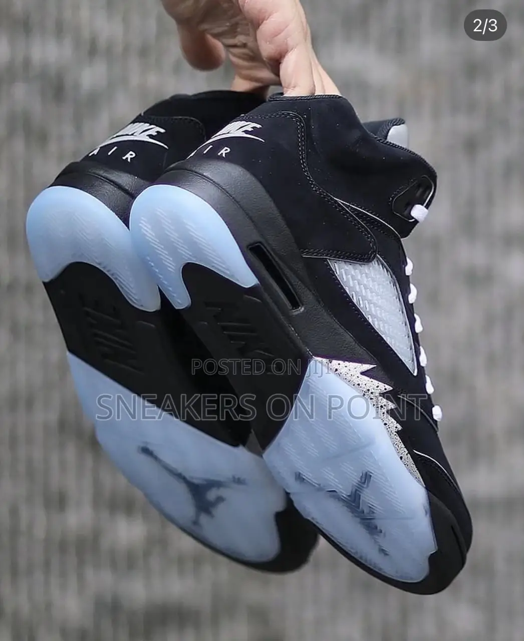 Nike Air Jordan 5 Retro Og “Black Metallic Reimagined “ Shoes