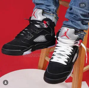 Nike Air Jordan 5 Retro Og “Black Metallic Reimagined “ Shoes