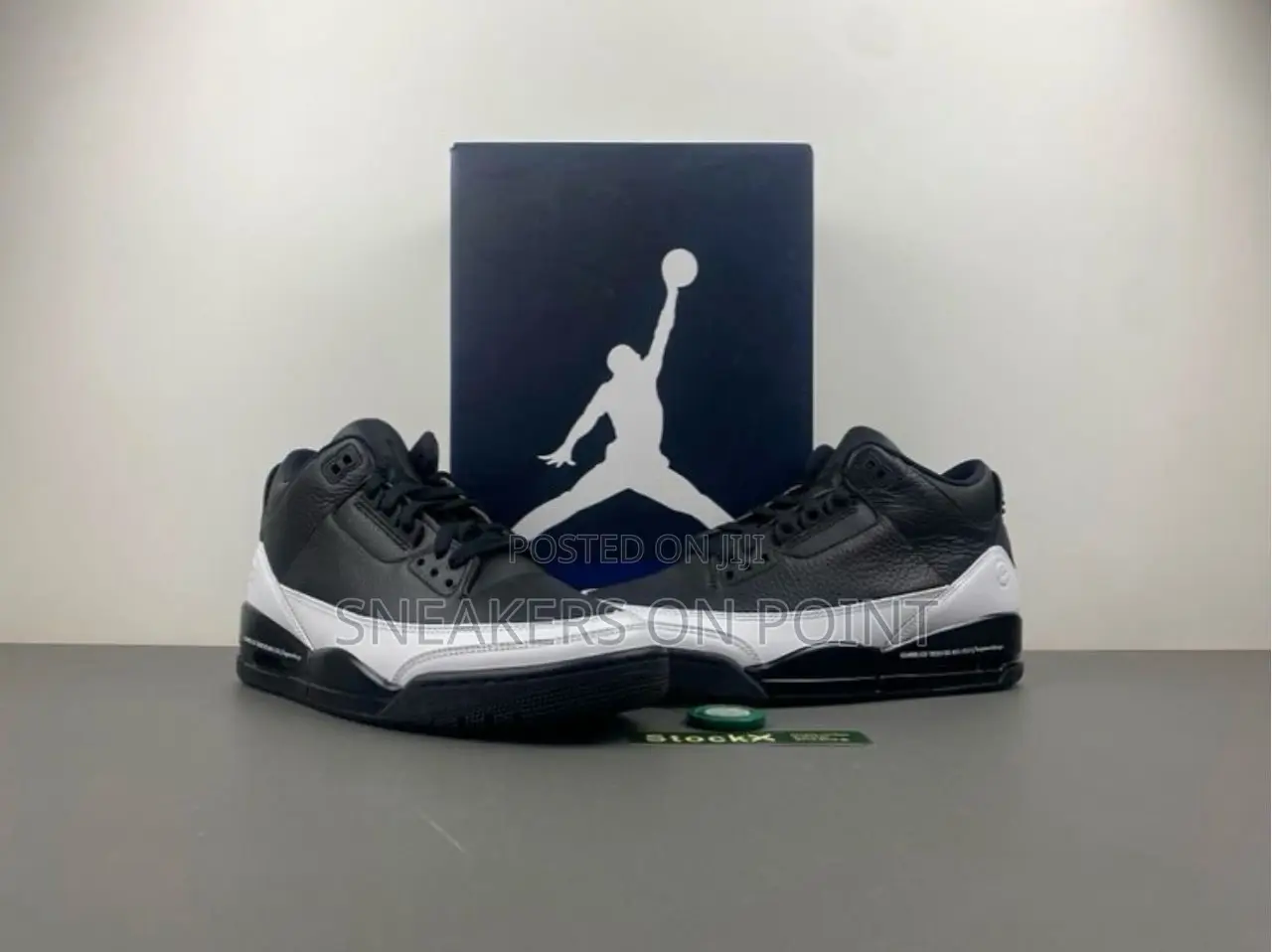Air Jordan 3 Retro Sp Sneakers in Black and White