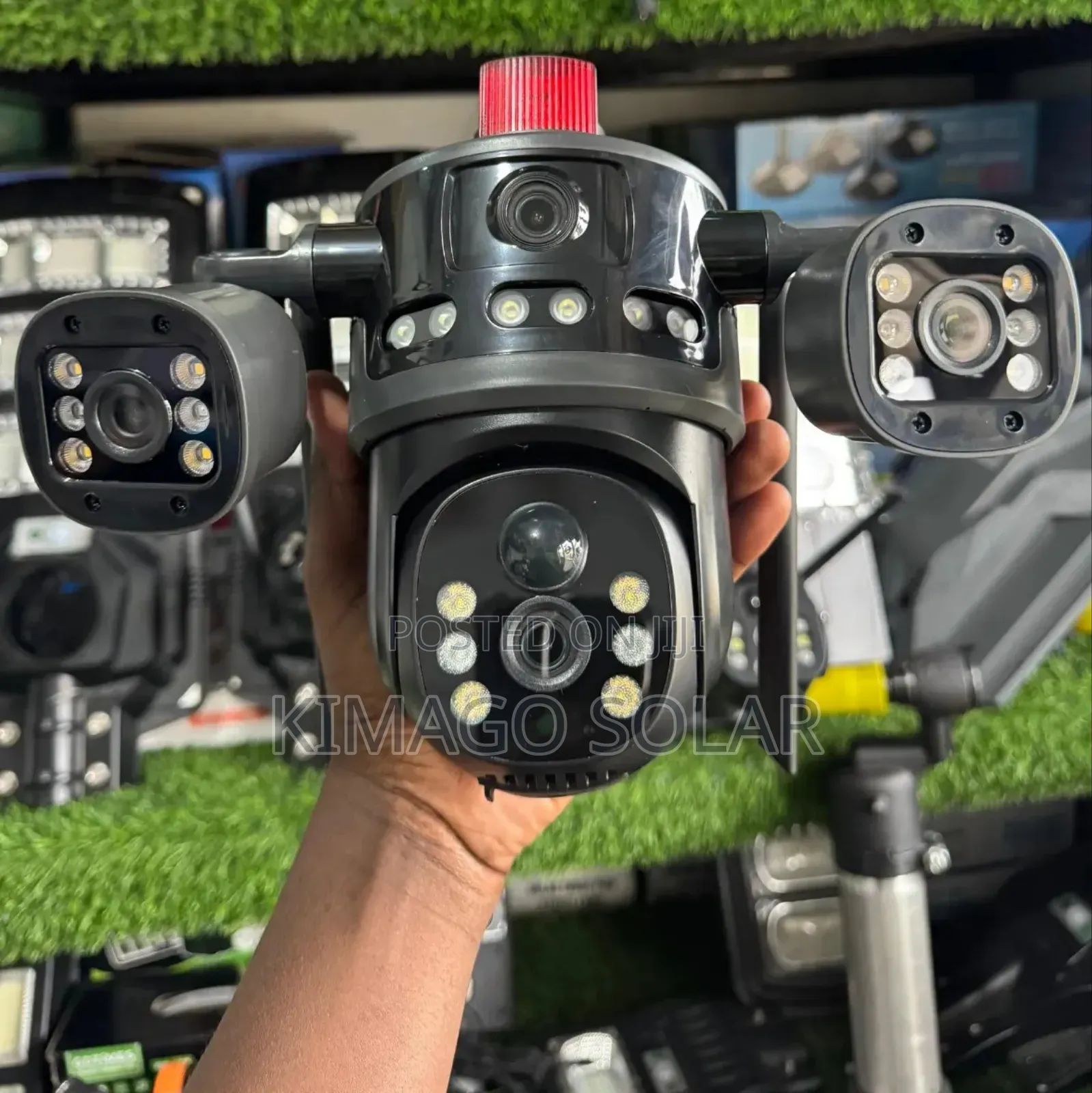 Smart Solar CCTV 4g PTZ Camera Hd Motion Detect Call