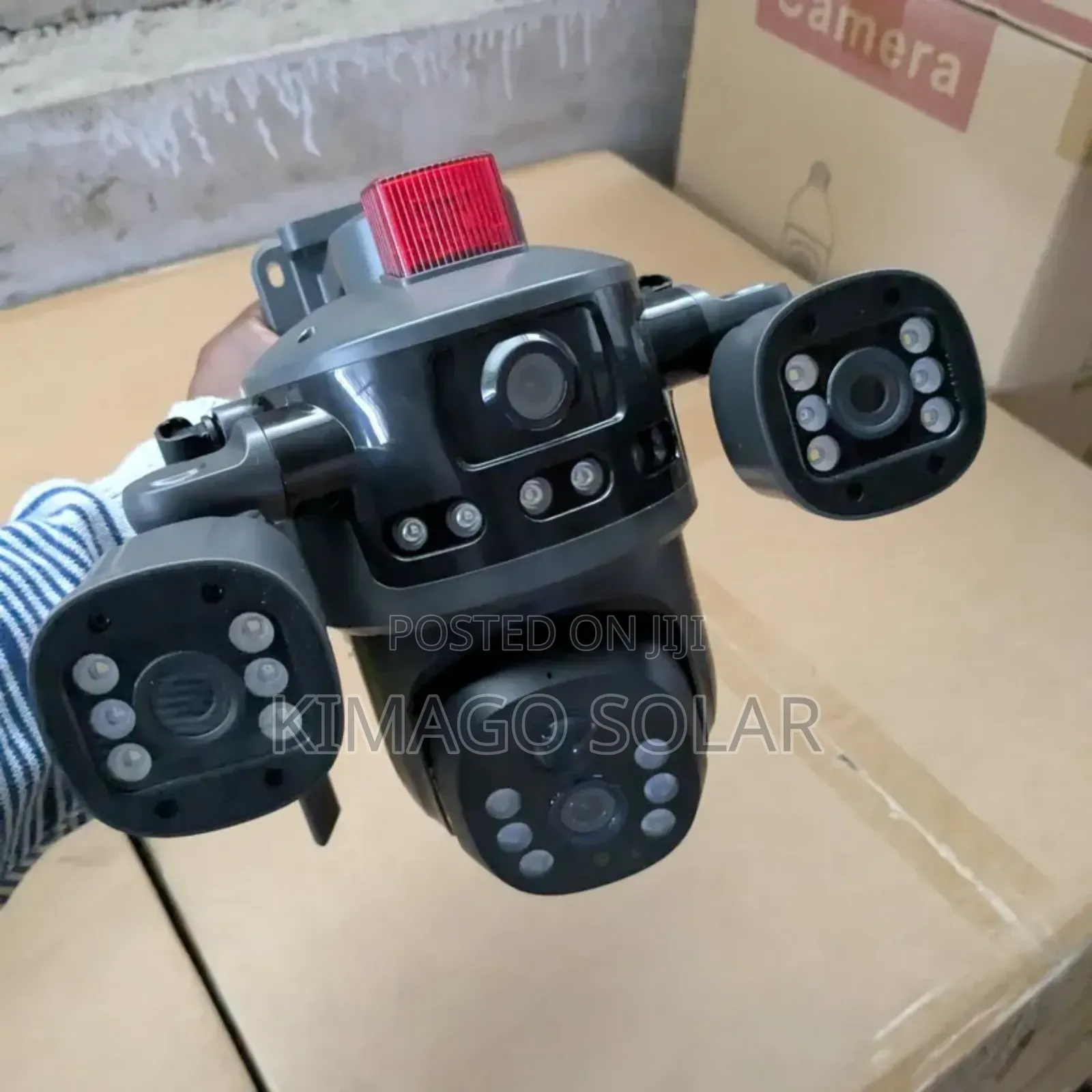 Outdoor Solar PTZ 4g Camera 360° Hd Vision Price 234,355 Tz