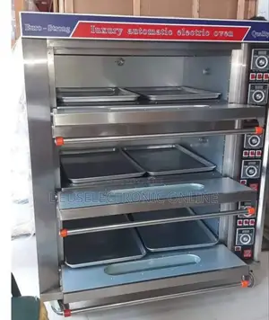 Electric Commercial Oven Deck 3 Tray 6